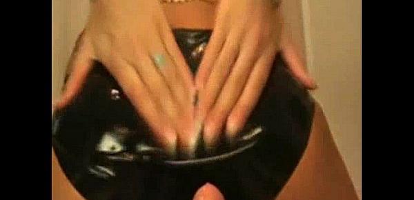  Cumming Inside Her Latex Panties